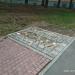 Участок исторической брусчатки в городе Москва