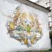 Mural Titmouse in Zhytomyr city