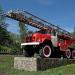 ZIL-131 AL-30 firefighting ladder as monument