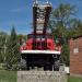 ZIL-131 AL-30 firefighting ladder as monument