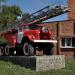 ZIL-131 AL-30 firefighting ladder as monument