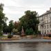 Flowerbed in Zhytomyr city