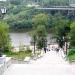 Slope with new plantings in Zhytomyr city