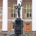 Monument in honor of 50th anniversary of Stakhanovite movement