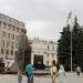 Flagpole in Zhytomyr city