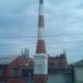 Дымовая труба в городе Москва