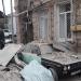 Место попадания ракеты 04.10.2020 в городе Гянджа