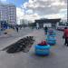 Пешеходная дорожка в городе Москва