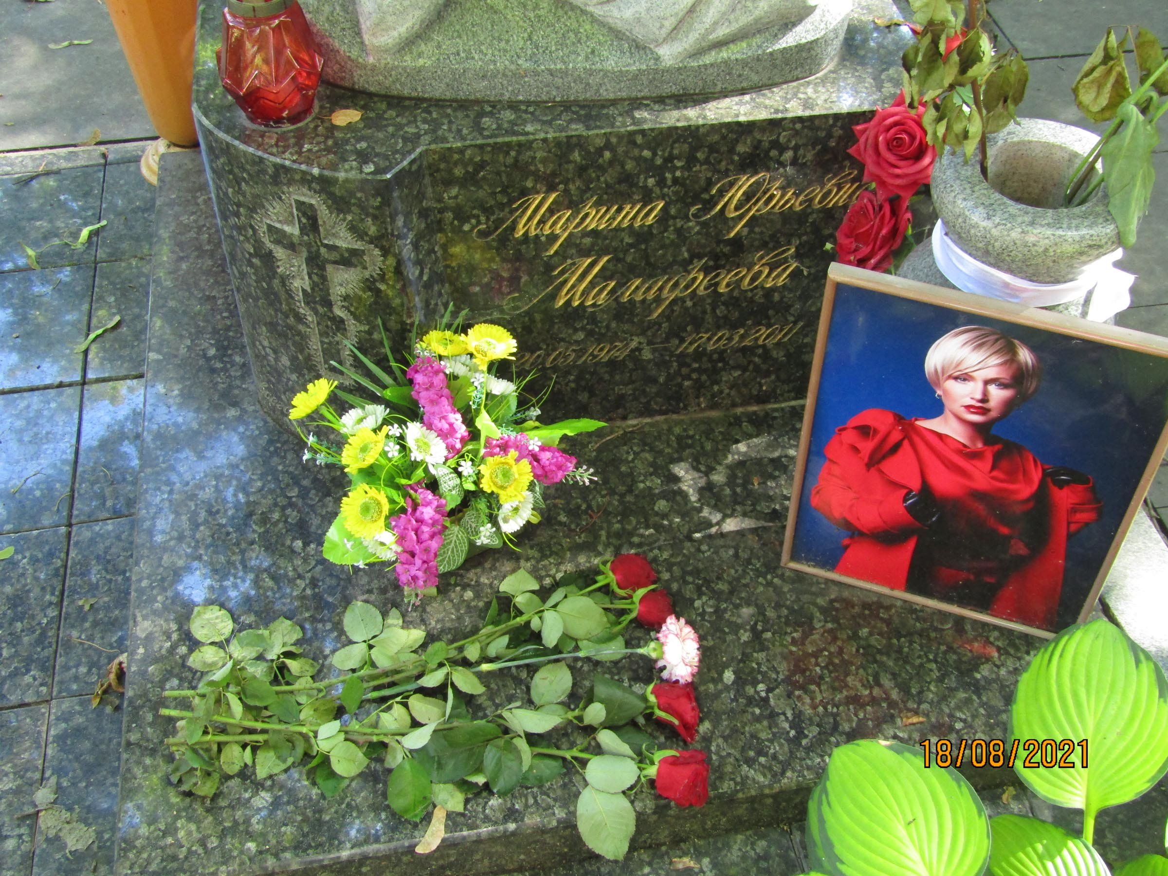 Смоленское кладбище Марина Малафеева