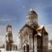 Saint Thaddeus and Bartholomew Cathedral (destroyed) in Baku city