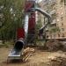 Гигантская горка для детей в городе Москва
