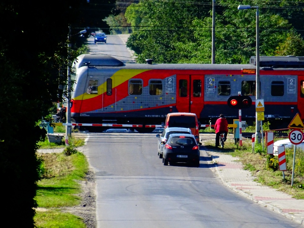 Przejazd Kolejowo-drogowy (strzeżony, Kat. A) - Borowa