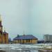 Церковный двор в городе Углегорск