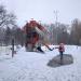 Здесь был детский городок в городе Москва
