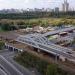 Новый путепровод Киевского направления Московской железной дороги через Минскую ул. в городе Москва