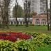 Цветник в городе Москва