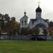 Территория храма Воскресения Христова в Переделкино в городе Москва