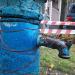 Старая водоразборная колонка в городе Москва
