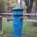 Старая водоразборная колонка в городе Москва