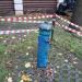 Старая водоразборная колонка в городе Москва
