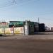 Territory of the store Optovyk in Zhytomyr city