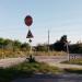 Rail crossing in Zhytomyr city