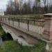 Пешеходный мост через  ручей Кедронский поток в городе Истра