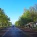 Автобусна зупинка в місті Овруч