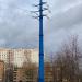 Опора ЛЭП в городе Москва