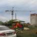 Строящийся жилой дом в городе Курган