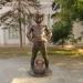 Скульптура «Мальчик с гирей» (ru) in Yevpatoriya / Yevpatoriia city