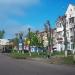Автобусная остановка в городе Коростень