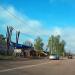 Автобусная остановка в городе Коростень