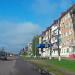 Автобусная остановка в городе Коростень