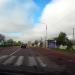 Автобусная остановка в городе Коростень