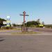 Roadside cross in Zhytomyr city