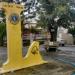 Escultura do Lions Clube na Macaé city