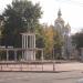 Cathedral Square in Cherkasy city