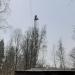 Вышка с прожектором в городе Долгопрудный