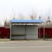 Автобусная остановка в городе Мценск