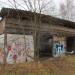 Заброшенный гараж в городе Истра