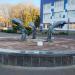 Фонтан с дельфинами в городе Воскресенск