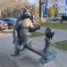 Скульптурная группа «Маша и Медведь» в городе Воскресенск