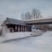 Автомобильный мост через реку Барнаулку в городе Барнаул