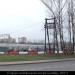 Деревянная опора линии связи (не используется) в городе Москва