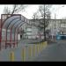Остановка общественного транспорта в городе Запорожье