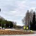 Crossroads -veistos in Riihimäki city