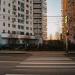 Пешеходный переход в городе Москва