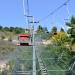 Chairlift in zoo in Prague city