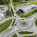 Kiertoliittymä in Riihimäki city